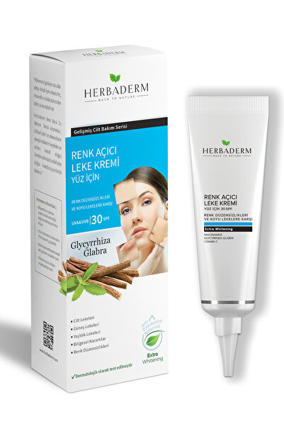 Herbaderm Yüz Ve Vücut Renk Açıcı Leke Kremi Için 55ml 60ml 2 Li