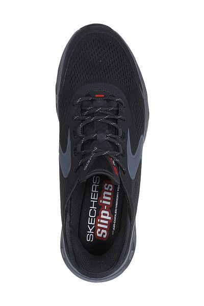 SKECHERS Pánské černé vycházkové boty