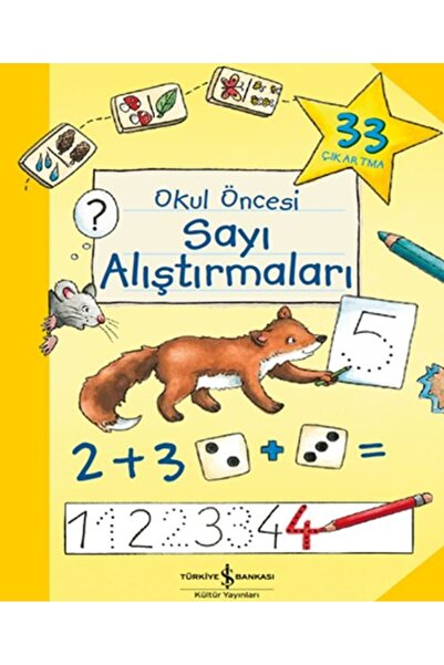 TÜRKİYE İŞ BANKASI KÜLTÜR YAYINLARI Okul Öncesi Sayı Alıştırmaları Çocuk Eğit...