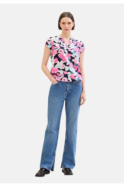 Tom Tailor Bluse Kurzarmbluse