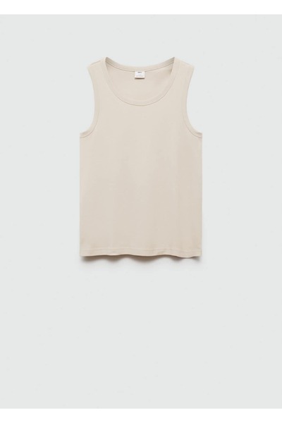 MANGO Man %100 pamuklu askılı bluz