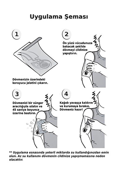 Jet Online Savaşçı Gladyatör Geçici Dövme