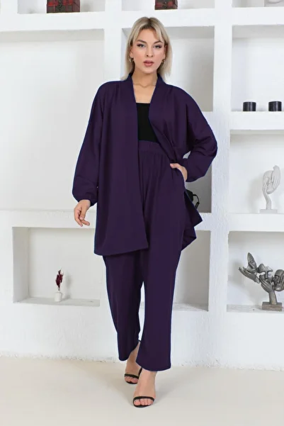 MAY MARA Plus Size Crepe Set - With Jacket and Pants