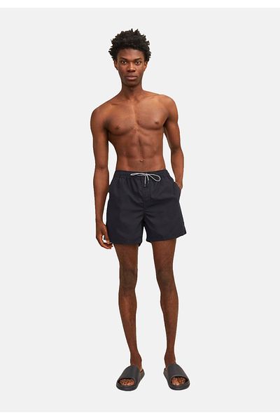 Jack & Jones Badehose FIJI BLACK TAPE Schwimm-Shorts