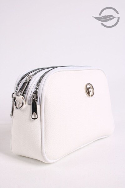 GALB LEATHER Geantă de mână confortabilă pentru femei în stil baghetă cu o singură curea