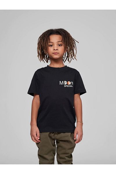 VASK Unisex Kids Oversize Cotton Crew Neck T-Shirt - Slice Detailed