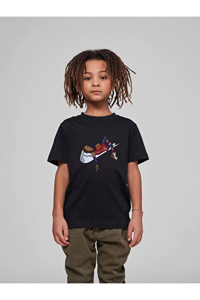 VASK Dječja prevelika unisex majica za spavanje, pamučna majica sa okruglim i...