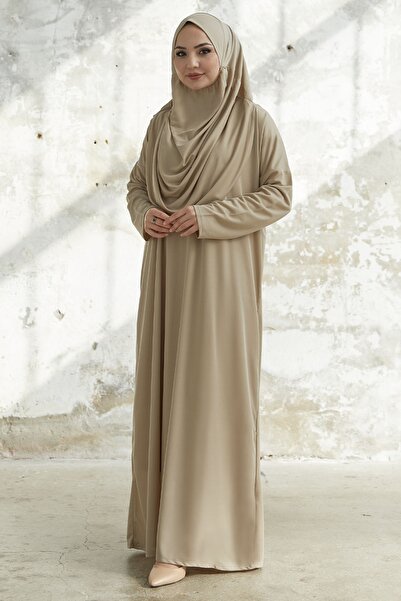 InStyle Jednodielne modlitebné šaty - béžové