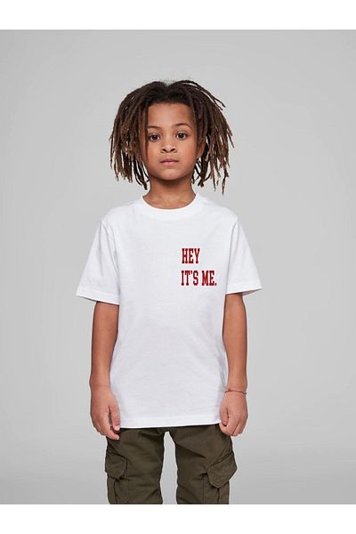 VASK Παιδικό μπλουζάκι Unisex Oversize Hey It's Me Cotton Crew Neck