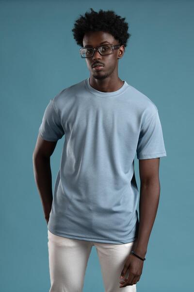 FBI Трікотажна футболка з регулярним кроєм, смугаста, з велосипедним коміром