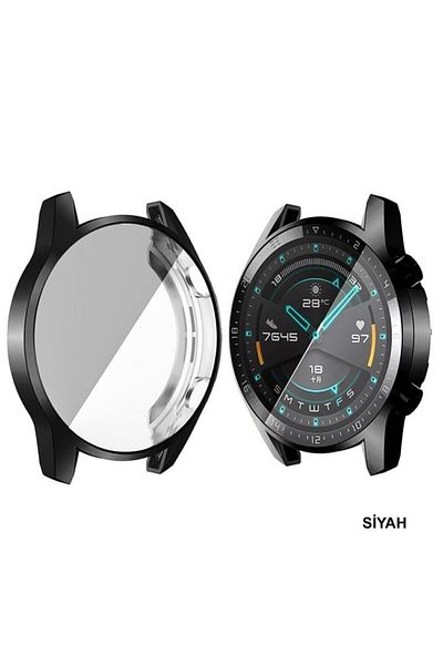 Cimricik Huawei Watch GT 46 Mm 360 Degree Case and Screen Protector