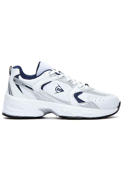 DUNLOP Dnp-2139-White/Navy Blue Men's Running Shoes