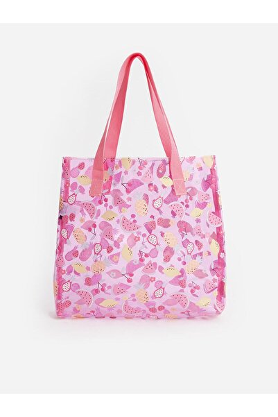 LC Waikiki إكسسوارات LCW حقيبة كتف بناتي مطبوعة