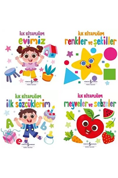 TÜRKİYE İŞ BANKASI KÜLTÜR YAYINLARI harika-İlk Kitaplığım Evimiz - Renkler ve...