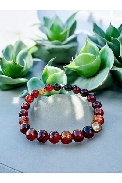 Doğaltaş Agate Bracelet - Comfortable Cut