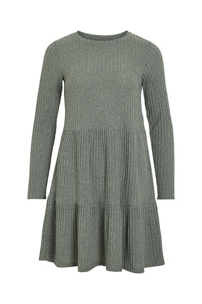 VILA Kurzkleid Langärmeliges