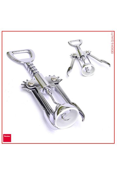 Metaltex Winged Chrome Corkscrew