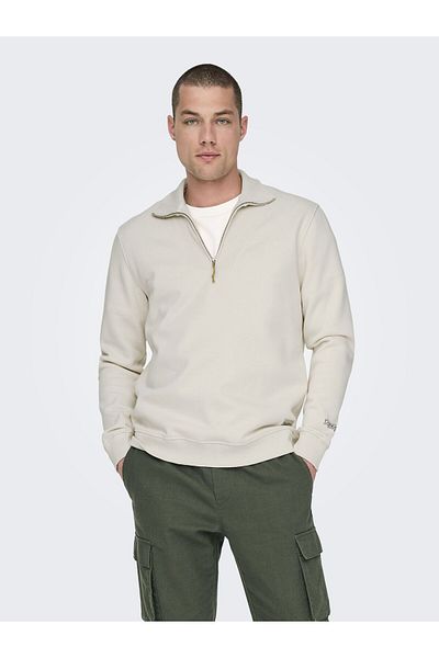 Only & Sons Sweatshirt mit Rundhalsausschnitt