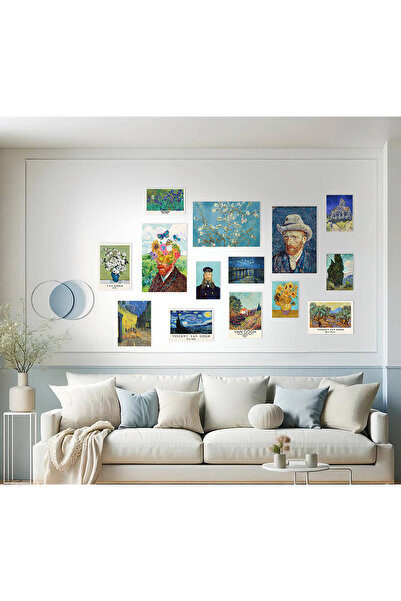GUGUK Van Gogh Temalı Eklektik Poster Seti