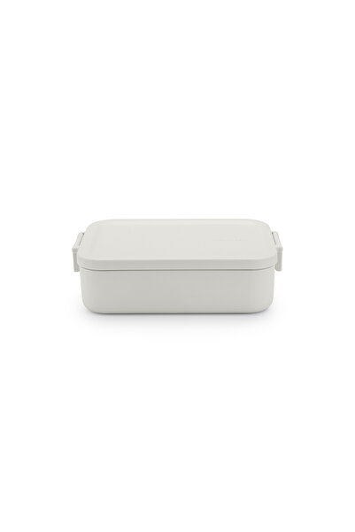 Brabantia 004-01-maKE Gray PLastic Medium Size Food Carrying ConTainer - 1.1L