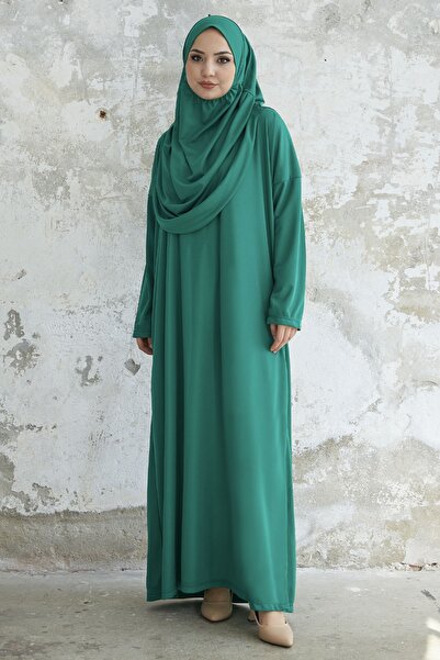 InStyle Emerald Green One Piece Prayer Dress