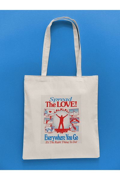 daystore Spread The Love - Υφασμάτινη τσάντα