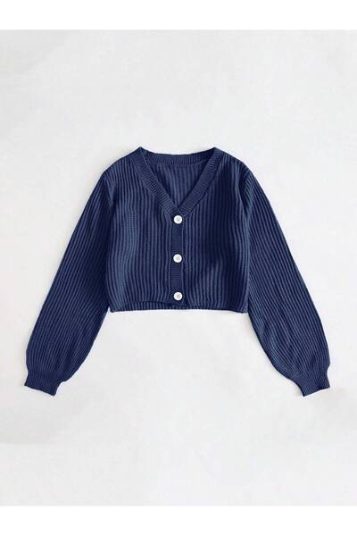 ATEMODAA سترة نسائية محبوكة - تصميم بأزرار