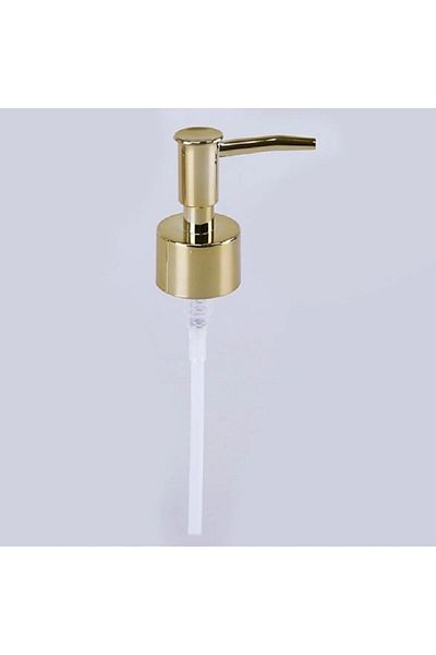 Sümeyra Marble Art 1 БРОЙ ПОМПА ЗА ТЕЧЕН САПУН, ЗЛАТИСТ ЦВЯТ