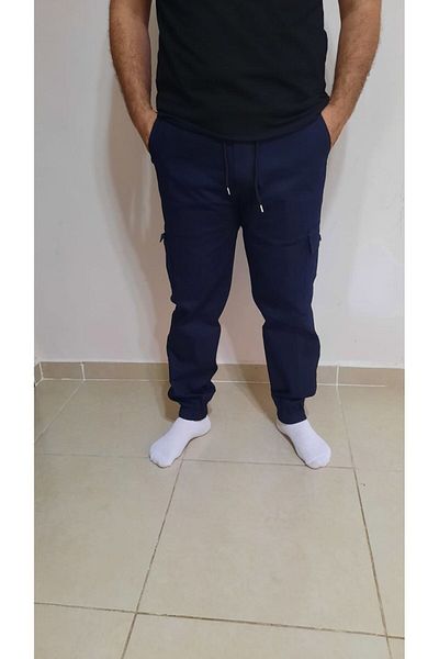 Tekstilfuarı Men's Cargo Pants - Elastic Waist and Legs