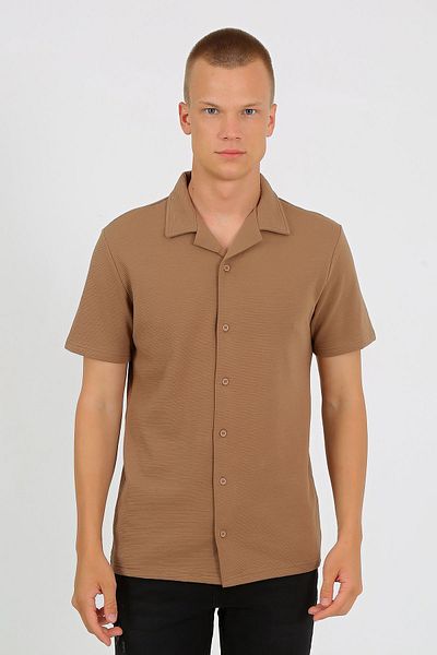 UOMOPARK Πουκάμισο 2640 Ottoman Comfort Fit Relaxed Cut με γιακά
