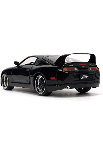 Jada Hızlı Ve Öfkeli/fast & Furious 1995 Toyota Supra Siyah 1:24 Ölçek 19 Cm
