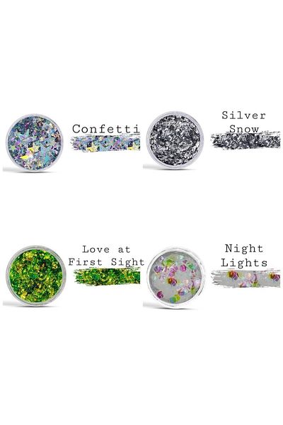The Glitter Lab Cool Quatro - Set Glitter