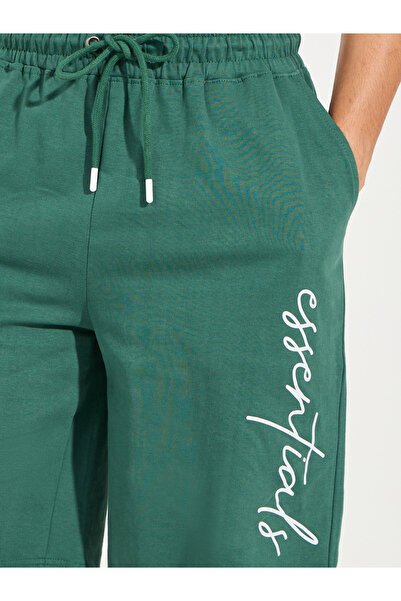 Styli Essentials Print Oversized Cotton Shorts