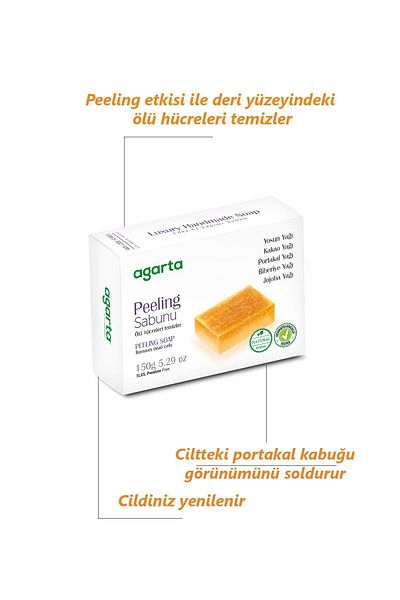 Agarta 150 gr Anti-Acne and Pimple Firming and Pumpkin Fiber Peeling Soap