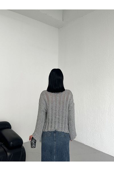 SOLİS MODA Mesh Knitwear Women