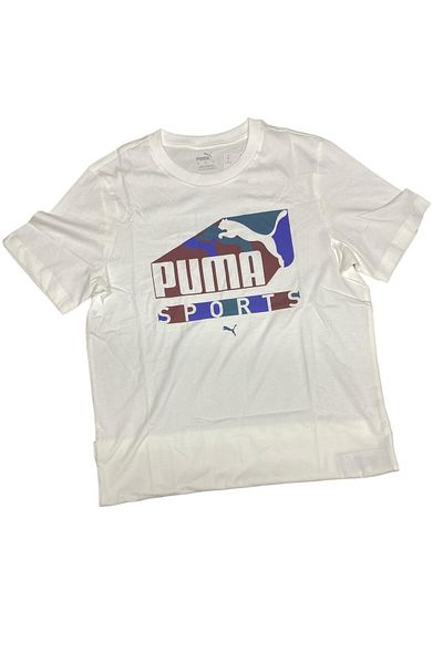 Puma White K.Sleeve T-Shirt - Men