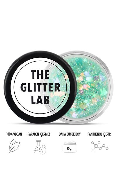 The Glitter Lab Shiny Glitter Gel Form - Birthday Bunny