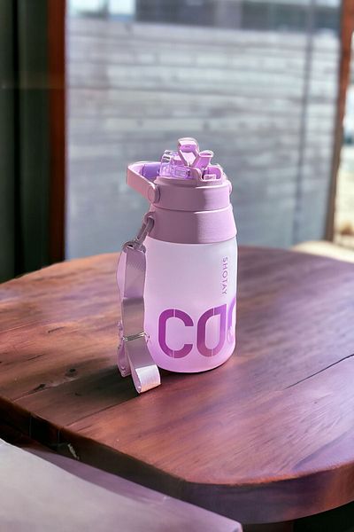 YDGR 1.4 Lt Cool Tritan Sports Water Bottle - Easy Portable, Bpa Free, Hand and Rope Strap