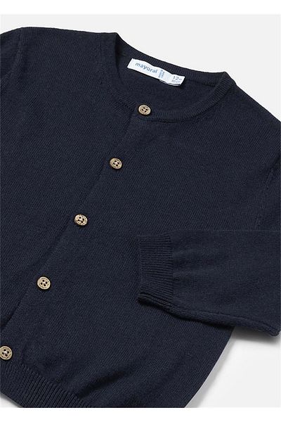 MAYORAL Navy Blue Baby Boy Knitted Cardigan - 2320
