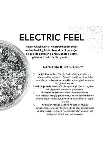 The Glitter Lab Jel Formlu Parlak Glitter - Electric Feel