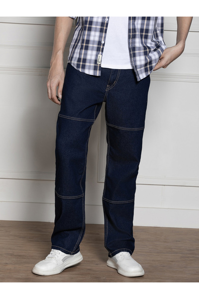 Dennis Lingo By Styli Cut & Sew Panel Relaxed Fit Jeans