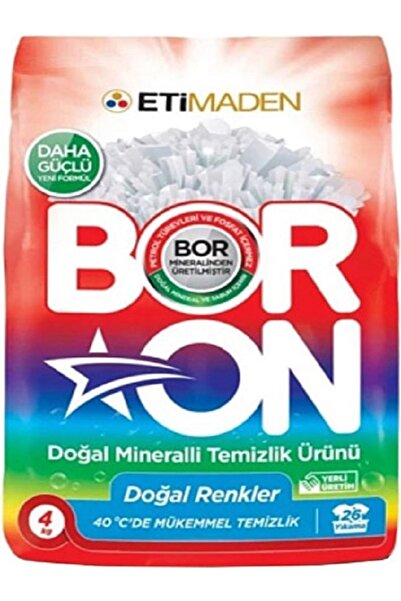 Bor On Matik 4 Kg Toz Deterjan Renkliler