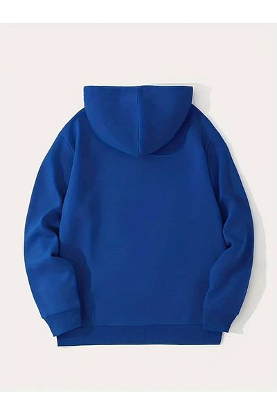 AMMA Χειμερινό φούτερ με κουκούλα Sunset Tokyo Printed Unisex Oversize - 3 νήματα