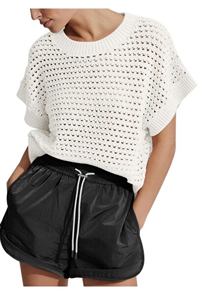 youknitwear you طاقم الرقبة بيري تريكو تي شيرت