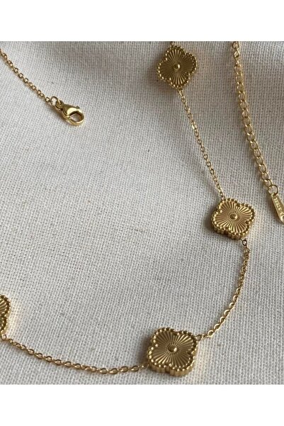 ELİF TAKI AKSESUAR Çelik Gold Luv Kolye