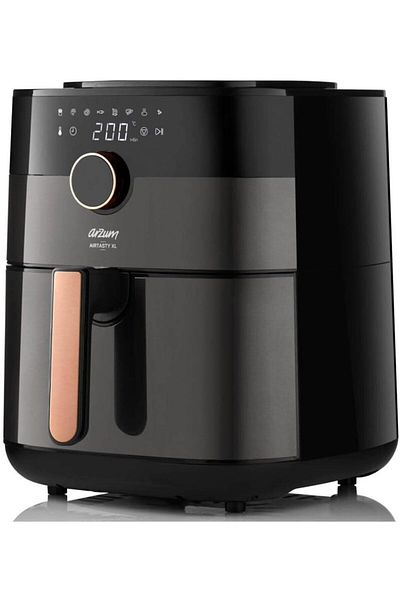 Arzum AR 2074-B Airtasty XL 6 Ltr Hot Oil Free Air Fryer - Copper.1750W,80-200 degrees Celsius.…