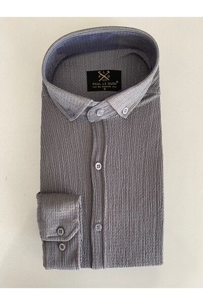 ASSENTE erkek slim fit müslim gömlek 24886-7