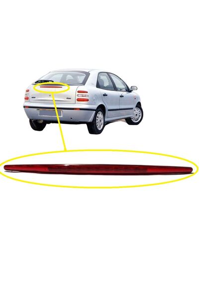 BRUCKE 1998-2004 FİAT BRAVA 3.STOP LAMBASI BAGAJ KAPAĞINDAKİ FREN STOBU