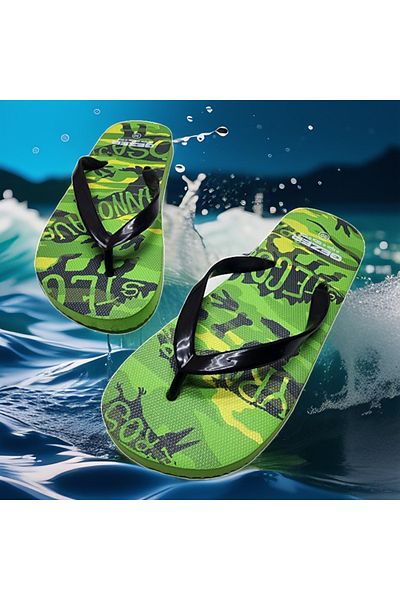 GEZER Flip-flops impermeabili cu talpă moale pentru copii - mare, piscină, plajă