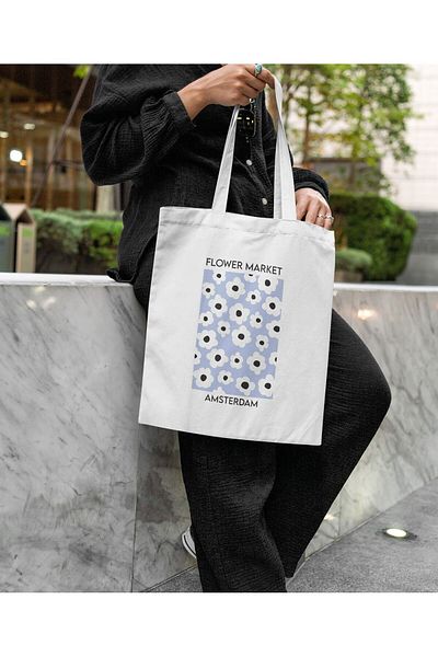 daystore Amsterdam Flower Market - υφασμάτινη τσάντα